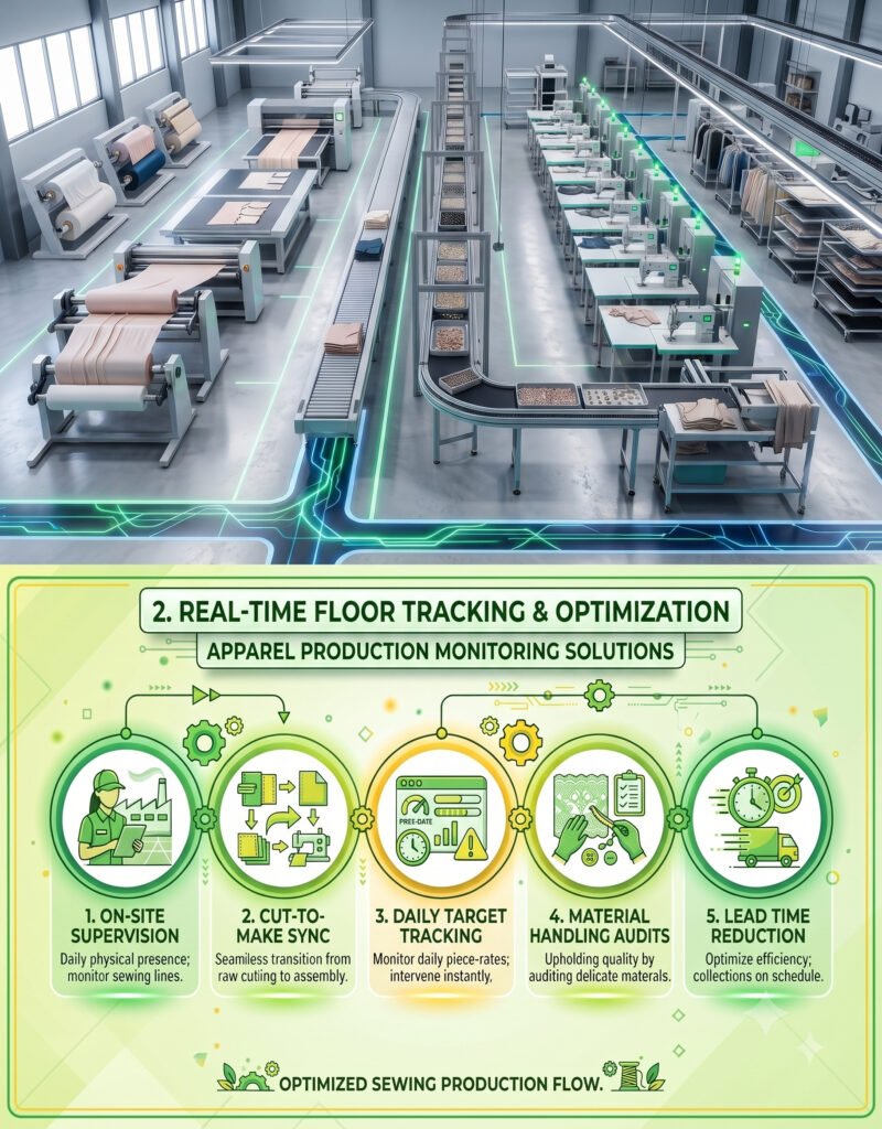 Real-Time Floor Tracking and Workflow Optimization