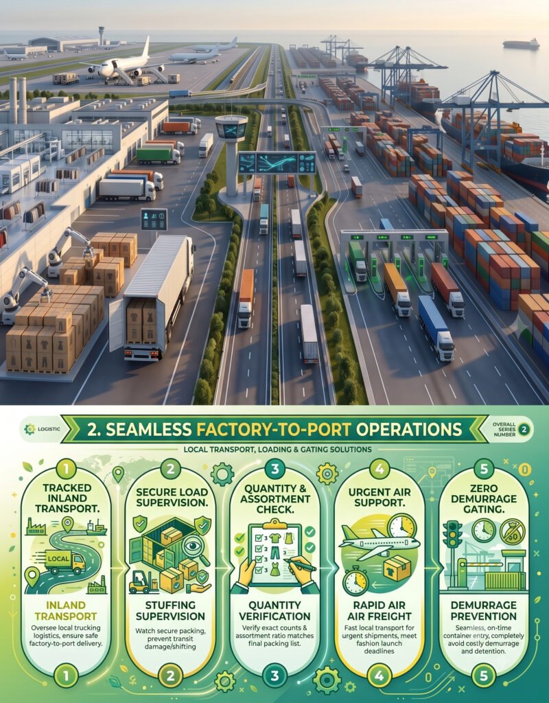 Seamless Factory-to-Port Operations