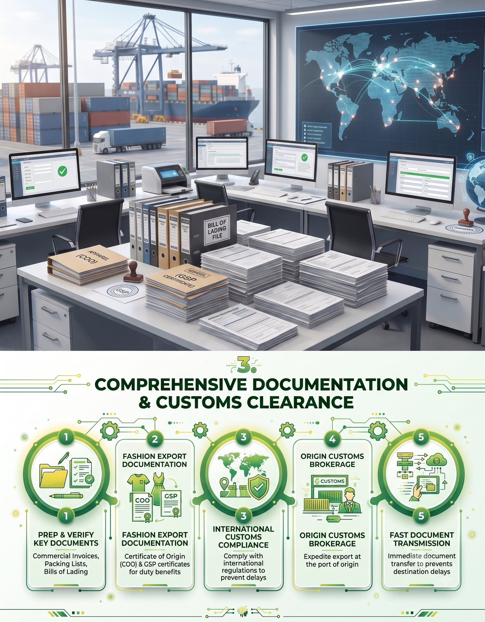 Comprehensive Documentation & Customs Clearance