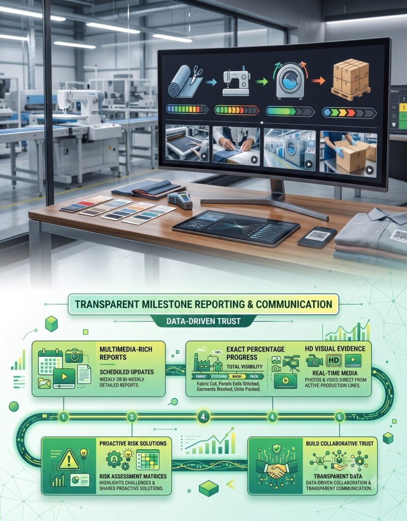 Granular Milestone Reporting and Transparent Communication
