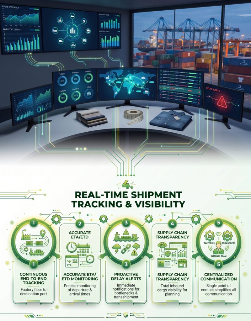 Real-Time Shipment Tracking & Visibility